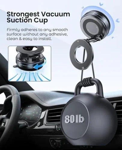 Vacuum Suction Phone Holder